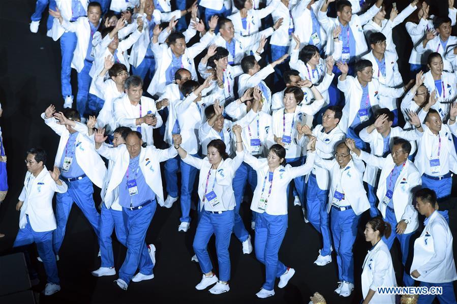 (SP)INDONESIA-JAKARTA-ASIAN GAMES-OPENING CEREMONY