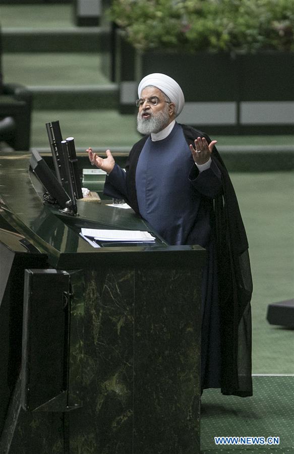 IRAN-TEHRAN-ROUHANI-ECONOMY-PARLIAMENT