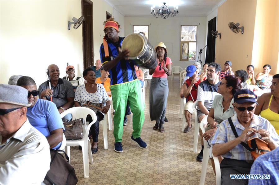 CUBA-HAVANA-THEATER GROUP