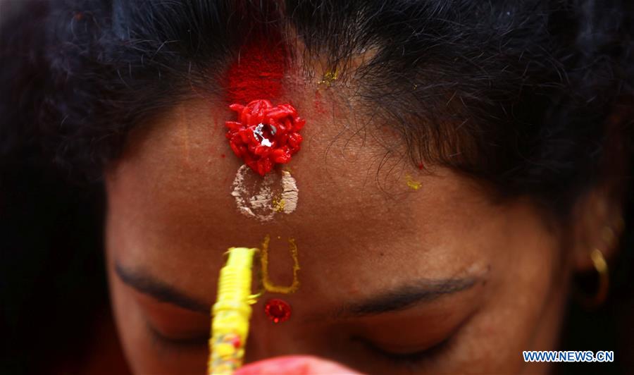 NEPAL-KATHMANDU-TEEJ FESTIVAL