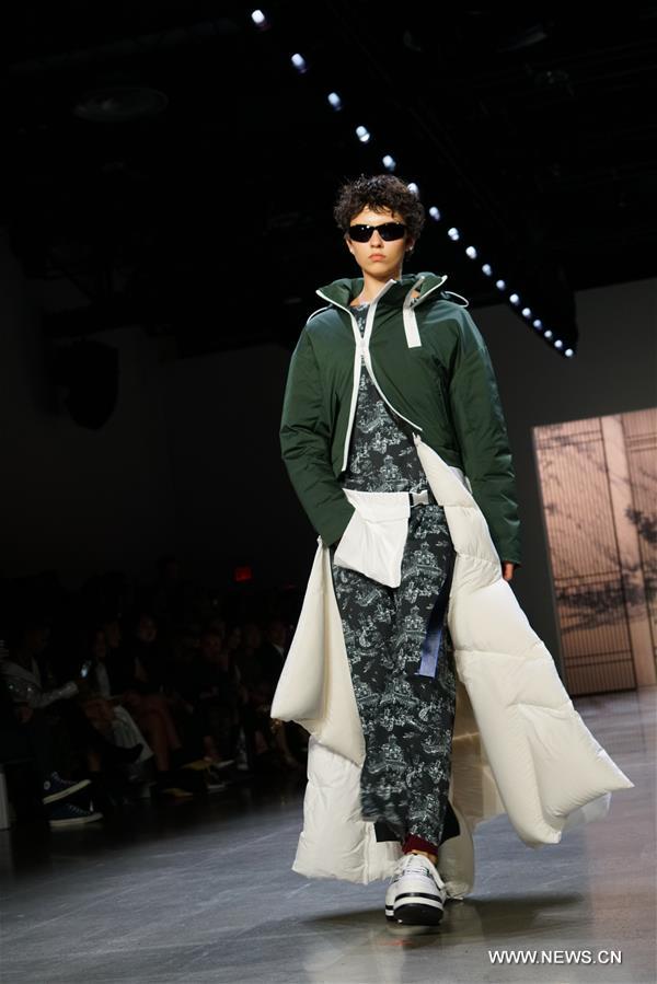 U.S.-NEW YORK-FASHION WEEK-BOSIDENG