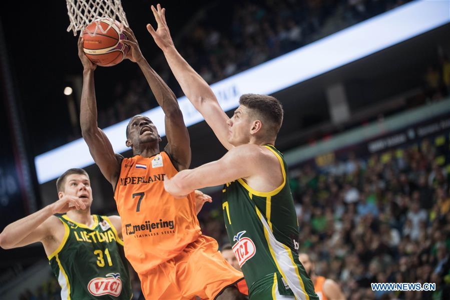 (SP)LITHUANIA-VILNIUS-BASKETBALL-FIBA-QUALIFICATIONS-LITHUANIA VS NETHERLANDS