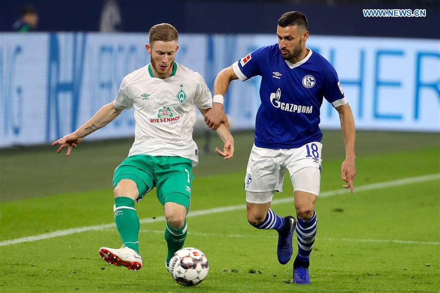 (SP)GERMANY-GELSENKIRCHEN-SOCCER-BUNDESLIGA-SCHALKE 04 VS BREMEN