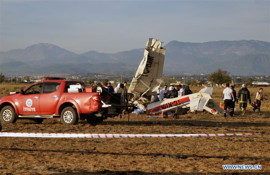 TURKEY-ANTALYA-PLANE-CRASH