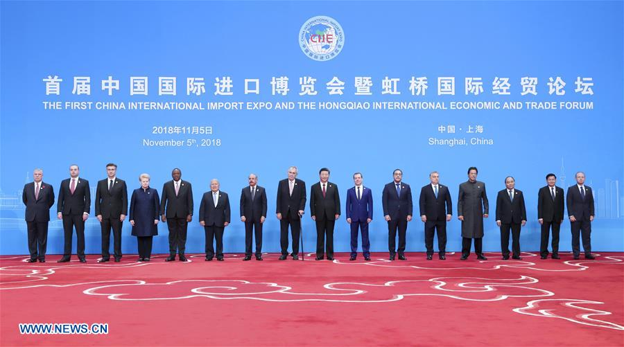 (IMPORT EXPO)CHINA-SHANGHAI-XI JINPING-CIIE-OPENING CEREMONY (CN)