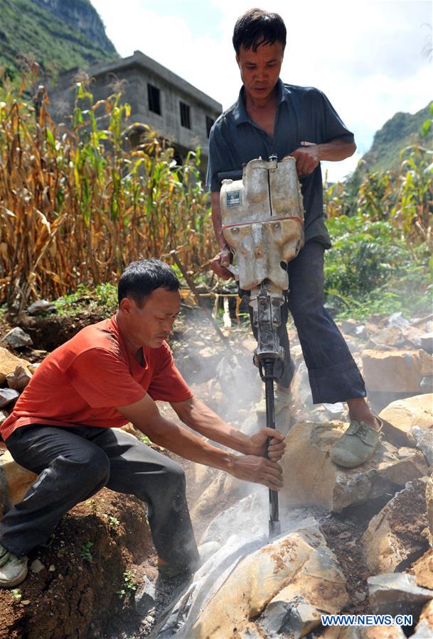 CHINA-GUANGXI-POVERTY ALLEVIATION-STONY DESERTIFICATION CONTROL (CN)