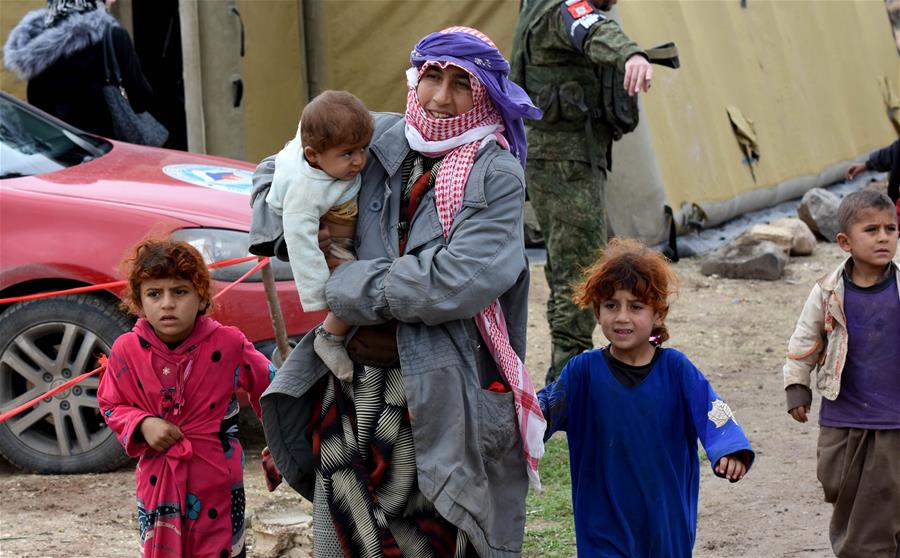 SYRIA-IDLIB-SYRIAN FAMILIES-RETURN