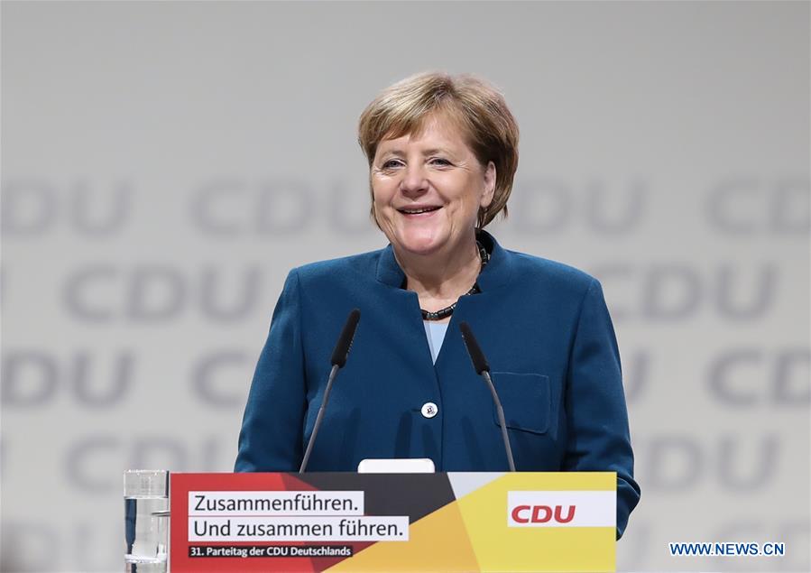 GERMANY-HAMBURG-CDU-PARTY CONFERENCE