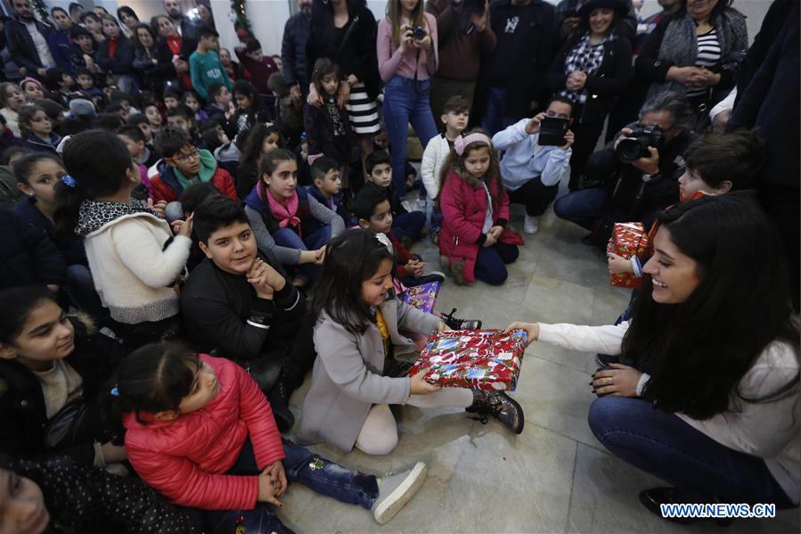 LEBANON-IRAQI REFUGEE CHILDREN-ORTHODOX CHRISTMAS PARTY