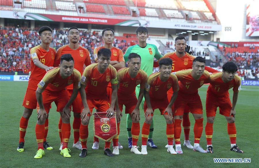 (SP)UAE-ABU DHABI-SOCCER-AFC ASIAN CUP 2019-GROUP C-CHN VS PHILIPPINES