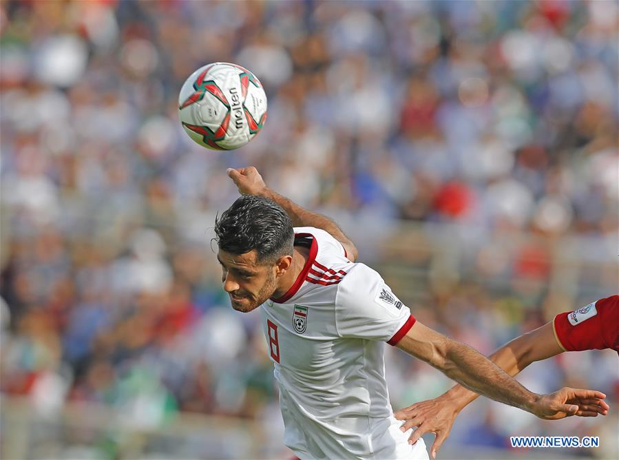 (SP)UAE-ABU DHABI-SOCCER-AFC ASIAN CUP 2019-GROUP D-VIETNAM VS IRAN