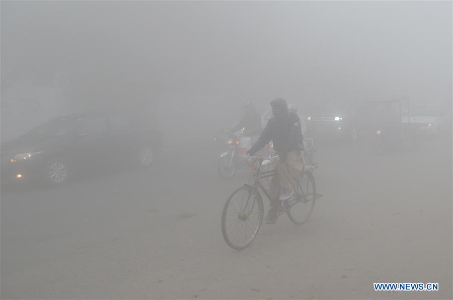 PAKISTAN-LAHORE-FOG