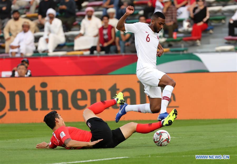 (SP)UAE-ABU DHABI-SOCCER-AFC ASIAN CUP 2019-QUARTERFINAL-KOR VS QAT