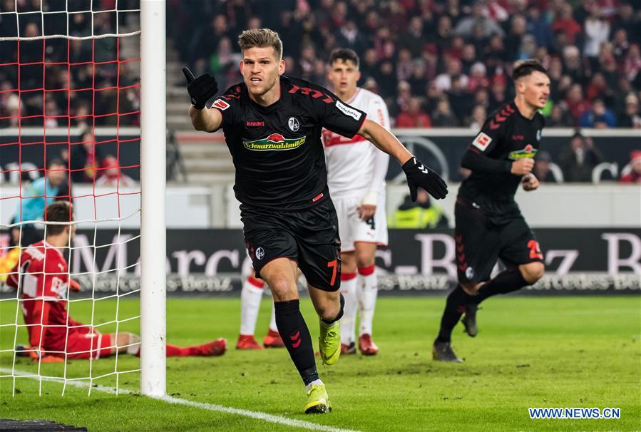 (SP)GERMANY-STUTTGART-SOCCER-BUNDESLIGA-STUTTGART VS FREIBURG