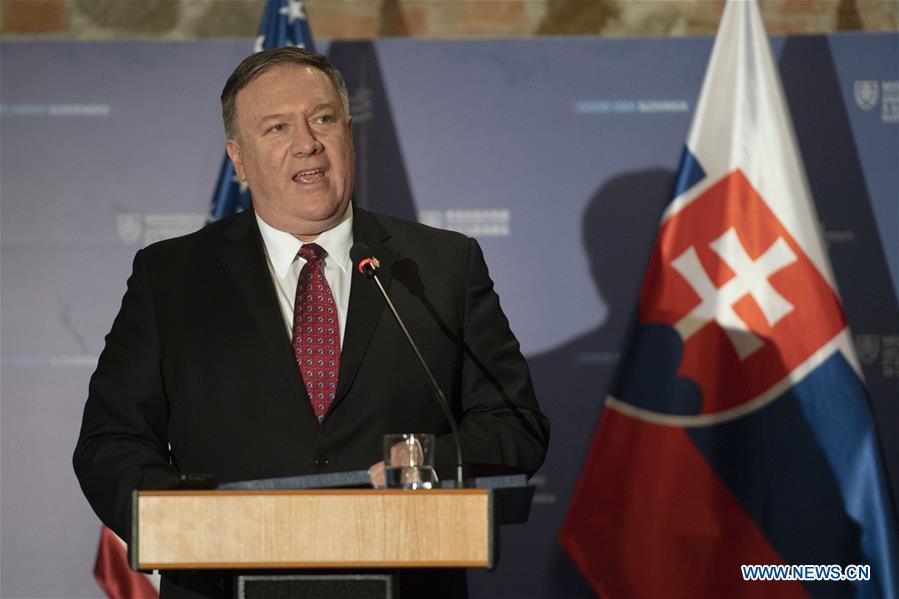 SLOVAKIA-BRATISLAVA-FM-U.S.-SECRETARY OF STATE-PRESS CONFERENCE