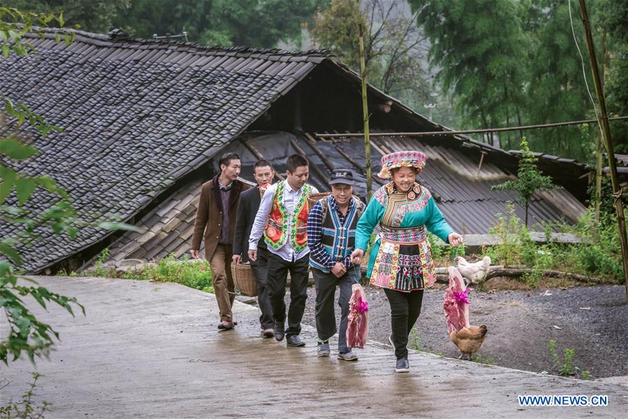 CHINA-SICHUAN-XINGWEN-MIAO ETHNIC GROUP-WEDDING (CN)