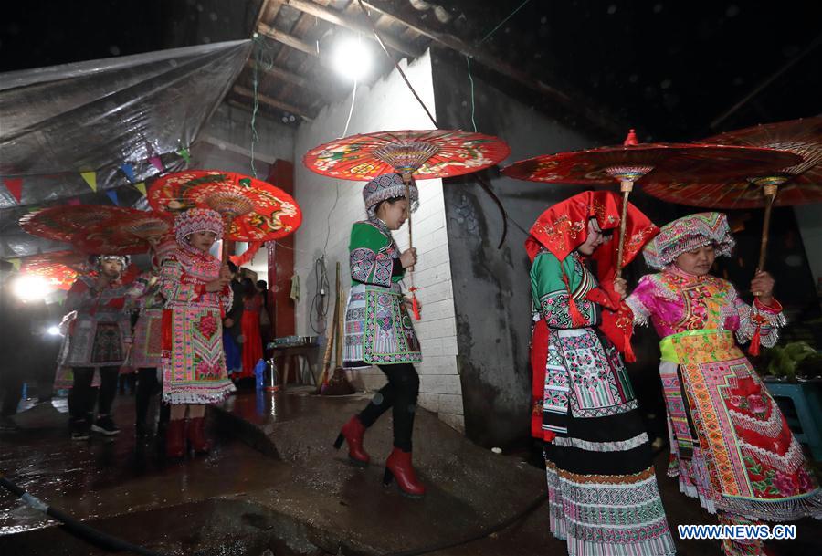 CHINA-SICHUAN-XINGWEN-MIAO ETHNIC GROUP-WEDDING (CN)