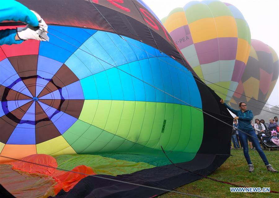 NEW ZEALAND-HAMILTON-HOT AIR BALLOON FESTIVAL-CLOSING