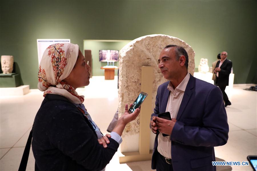 EGYPT-SOHAG-NATIONAL MUSEUM-INTERVIEW