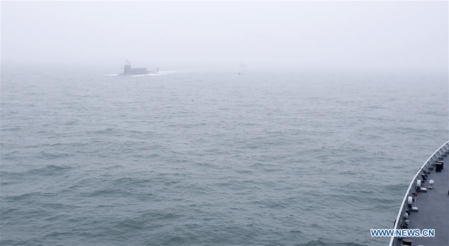 CHINA-QINGDAO-PLA NAVY-70TH ANNIVERSARY-PARADE (CN)