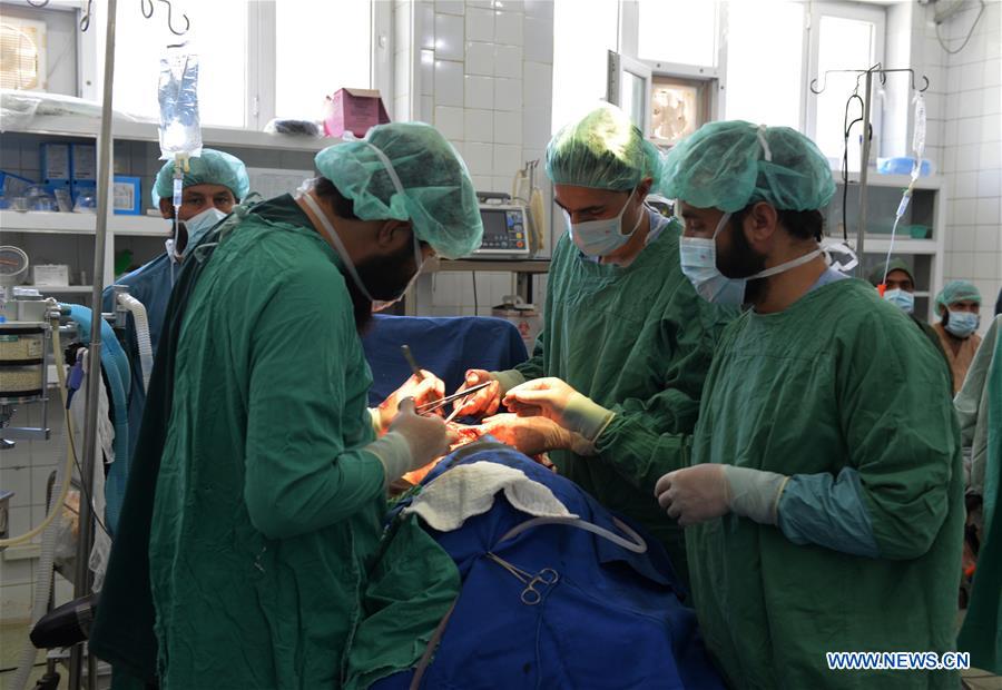 AFGHANISTAN-KANDAHAR-CHINA-BUILT HOSPITAL