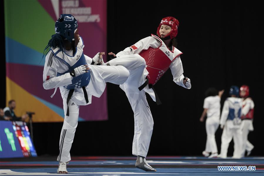 (SP) BRITAIN-MANCHESTER-TAEKWONDO-WORLD CHAMPIONSHIP-DAY 1