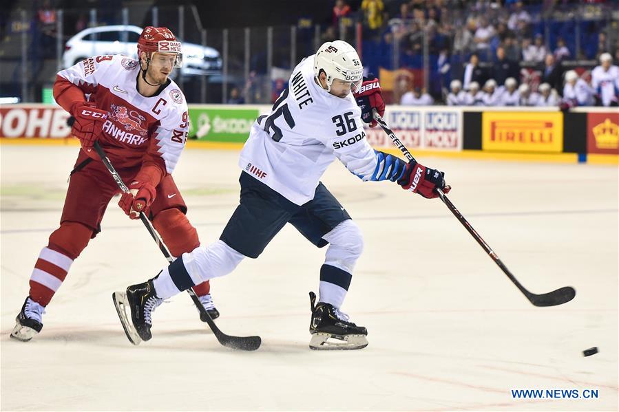 (SP)SLOVAKIA-KOSICE-ICE HOCKEY-IIHF-WORLD CHAMPIONSHIP-GROUP A-USA VS DEN