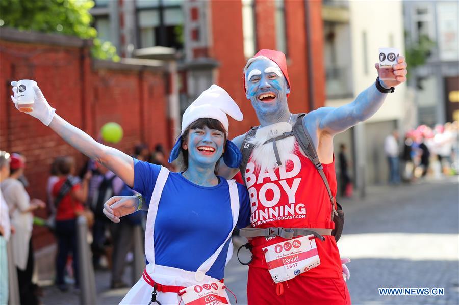 (SP)BELGIUM-LIEGE-BEER LOVERS' MARATHON