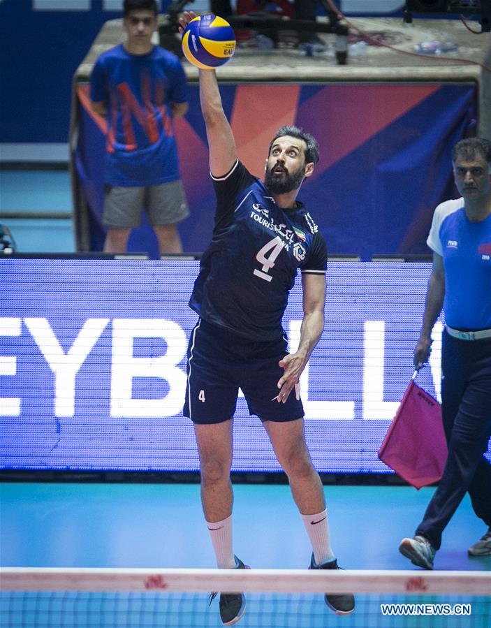 (SP)IRAN-ARDABIL-FIVB VOLLEYBALL LEAGUE-IRAN VS FRANCE