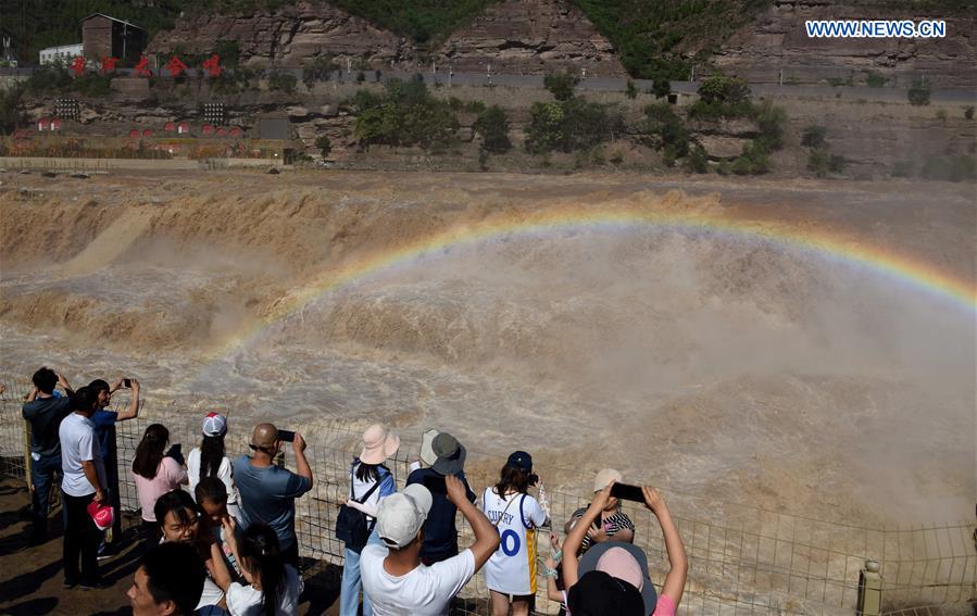 #CHINA-SHANXI-YELLOW RIVER-HUKOU WATERFALL (CN)