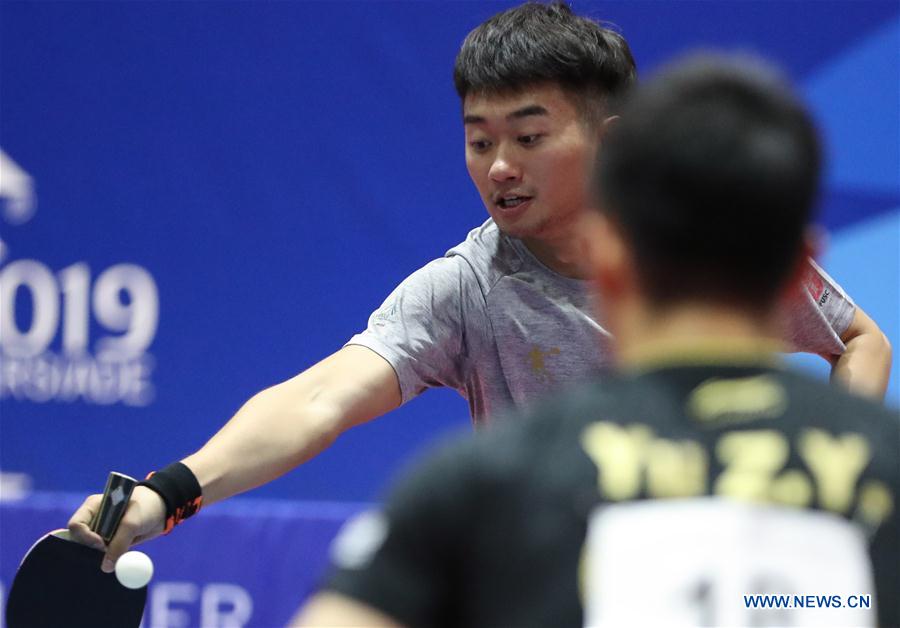 (SP)ITALY-NAPLES-SUMMER UNIVERSIADE 2019-TABLE TENNIS-MIXED DOUBLES