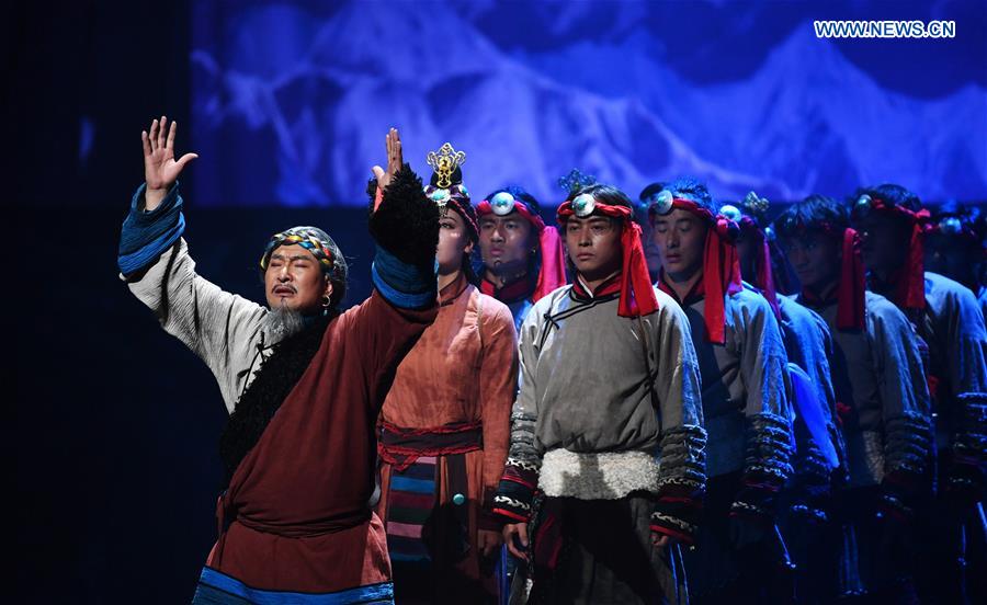 CHINA-GANSU-GANNAN-DANCE PERFORMANCE (CN)