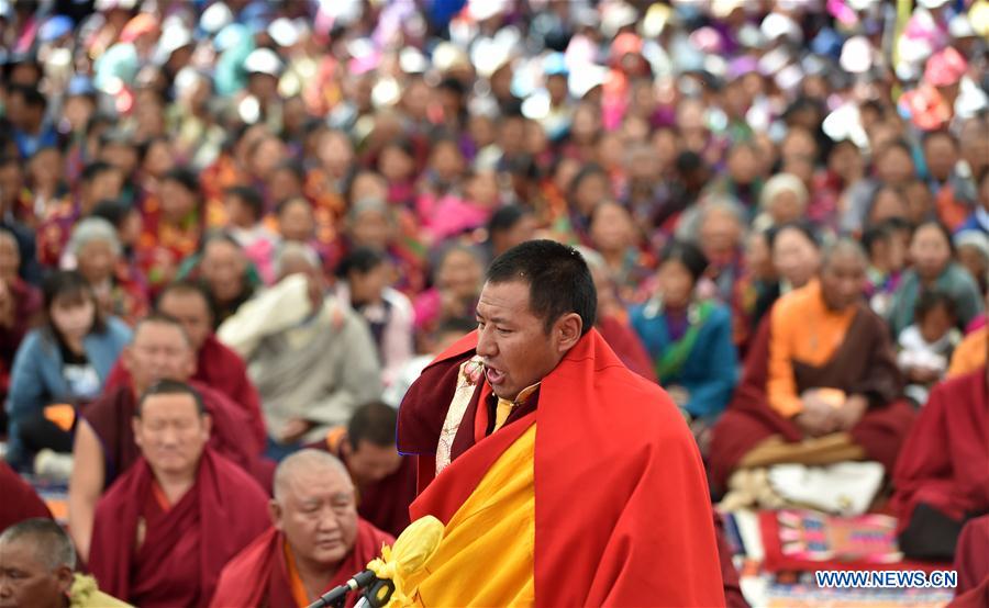 CHINA-TIBET-PANCHEN LAMA-BUDDHIST ACTIVITIES (CN)