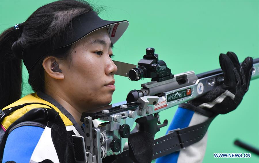 (SP)CHINA-TAIYUAN-2ND YOUTH GAMES-SHOOTING-WOMEN'S 50M RIFLE 3 POSITIONS(CN)