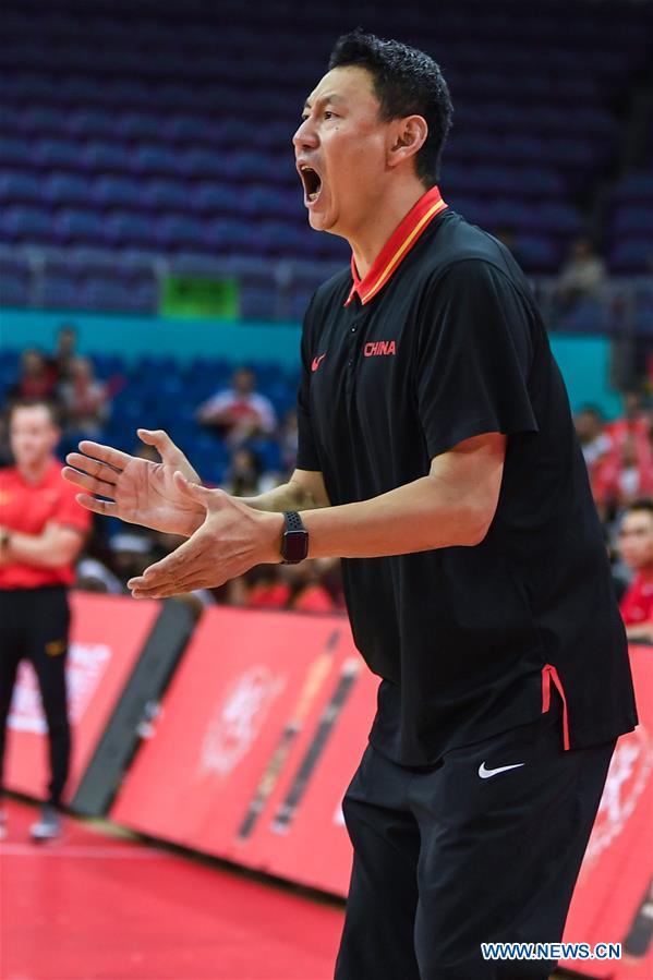 (SP)CHINA-KUNSHAN-INTERNATIONAL MEN'S BASKETBALL CHANLLENGE-CHINA VS ANGOLA(CN)