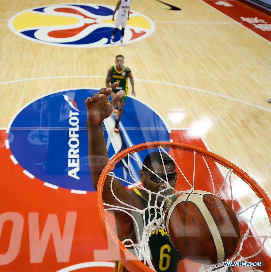 (SP)CHINA-NANJING-BASKETBALL-FIBA WORLD CUP-GROUP F-BRAZIL VS NEW ZEALAND (CN)