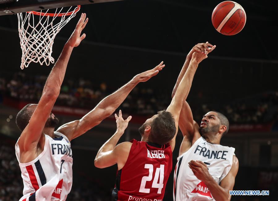 (SP)CHINA-SHENZHEN-BASKETBALL-FIBA WORLD CUP-GROUP G-FRANCE VS GERMANY(CN)