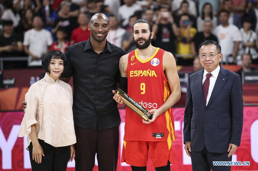 (SP)CHINA-BEIJING-BASKETBALL-FIBA WORLD CUP-ESP VS ARG (CN)