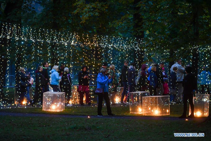 ESTONIA-TALLINN-LIGHT FESTIVAL