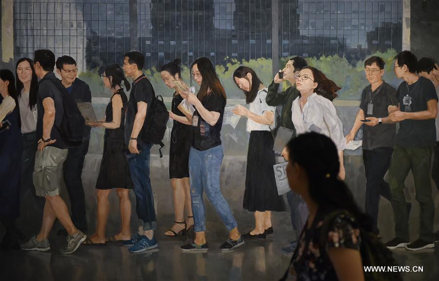 CHINA-BEIJING-NATIONAL ART MUSEUM-FINE ART EXHIBITION (CN)