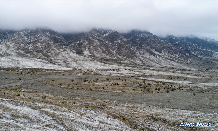 CHINA-NINGXIA-SNOWFALL (CN)