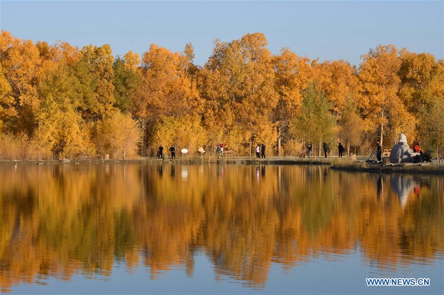 CHINA-JIUQUAN-AUTUMN SCENERY (CN)