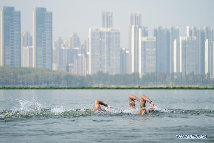 (SP)CHINA-WUHAN-7TH MILITARY WORLD GAMES-OPEN WATER