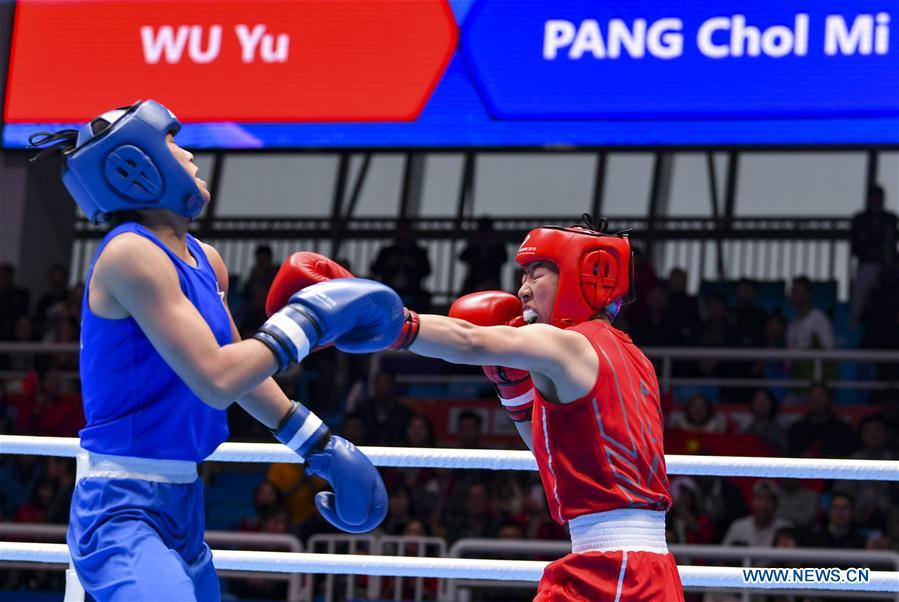 (SP)CHINA-WUHAN-7TH MILITARY WORLD GAMES-BOXING