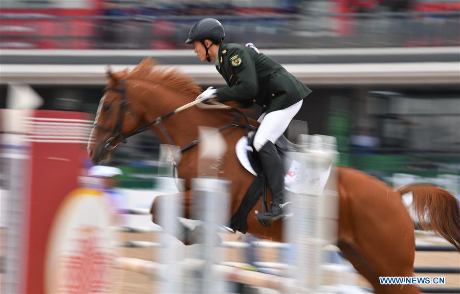 (SP)CHINA-WUHAN-7TH MILITARY WORLD GAMES-MODERN PENTATHLON