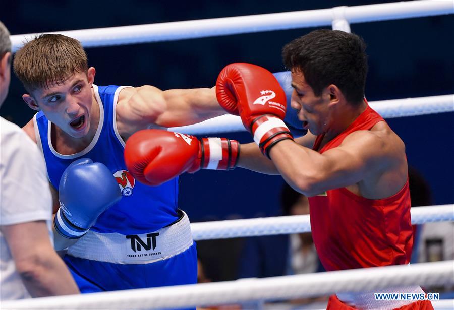 (SP)CHINA-WUHAN-7TH MILITARY WORLD GAMES-BOXING