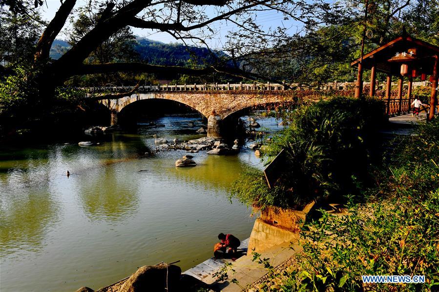 CHINA-FUJIAN-WUYISHAN-ANCIENT VILLAGE (CN)