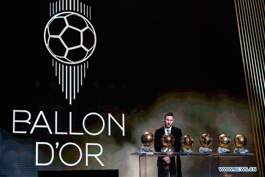 (SP)FRANCE-PARIS-SOCCER-BALLON D'OR 2019 AWARDS