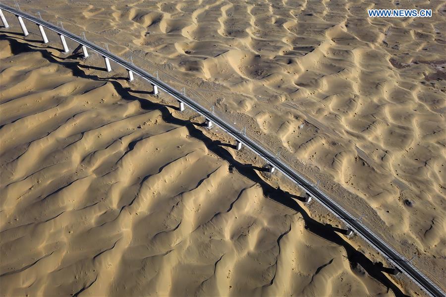 CHINA-GANSU-AKSAY-BRIDGE (CN)