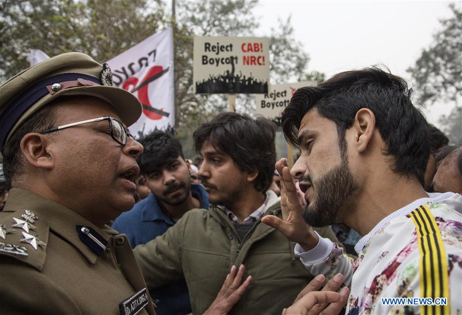 INDIA-NEW CITIZENSHIP LAW-PROTESTS